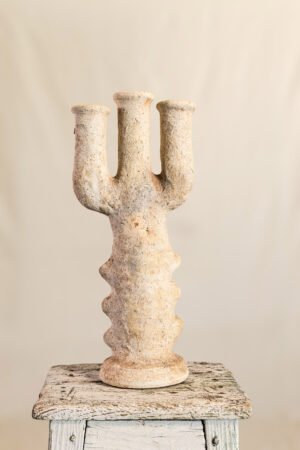 Candelabro de terracota - Colección Sahara no. 2