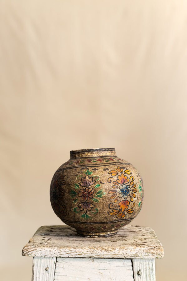 Jarrones papel maché