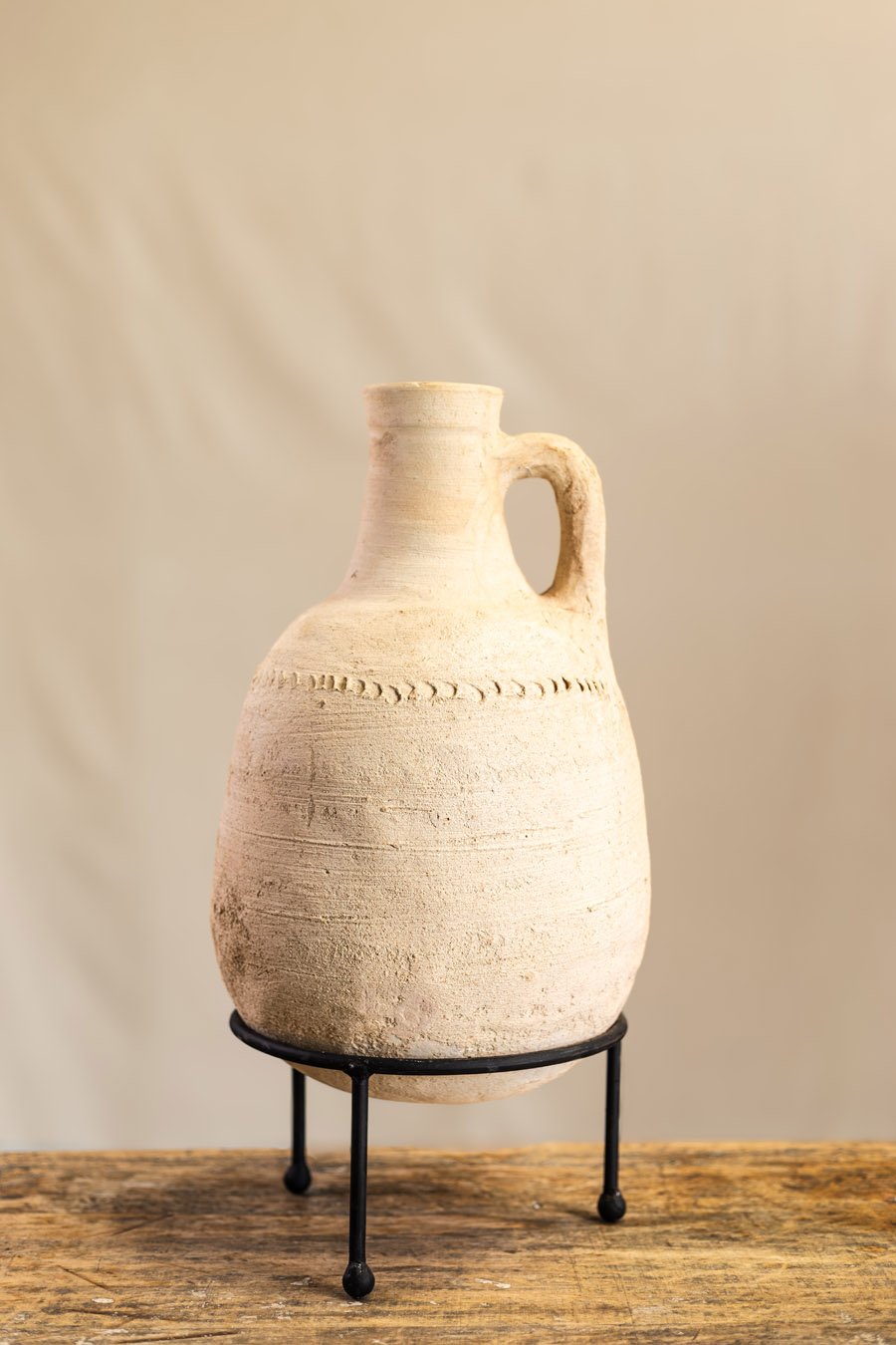 Ánfora de terracota de marruecos