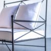 Sillón de hierro forjado