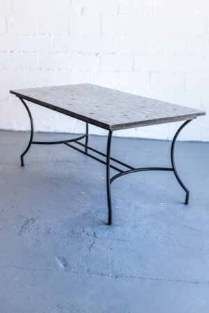 Mesa zellige nacar y negro