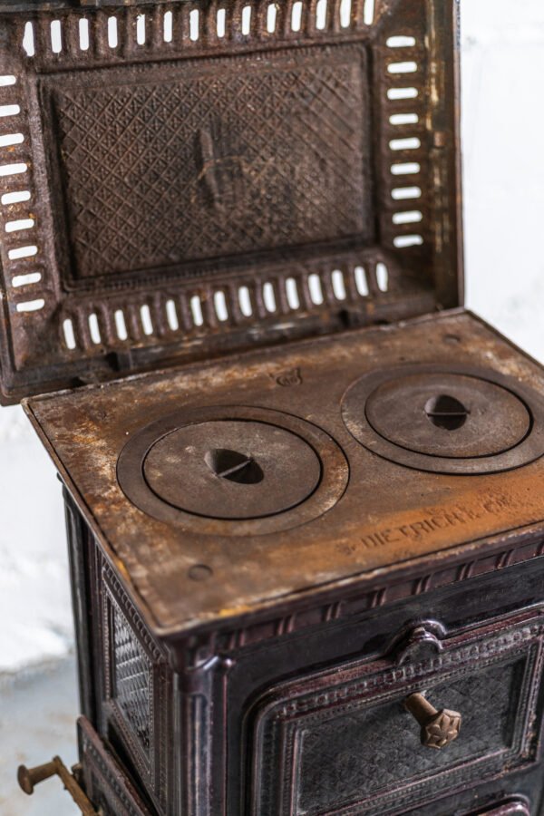 Estufa de hierro fundido