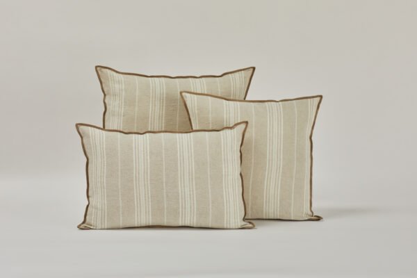 andy blanco Cojín de lino Andy - Blanco