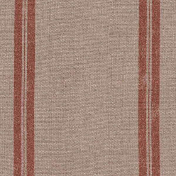 Cojín de lino Vasili Line - Borgoña