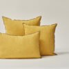 Cojín de lino Joan - Amarillo