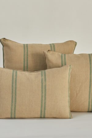 Cojín de lino Vasili Line - Verdemar