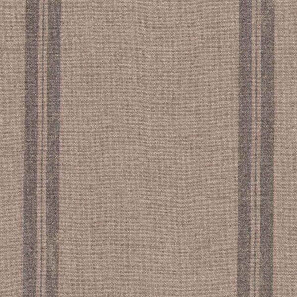 Cojín de lino Vasili Line - Plomo