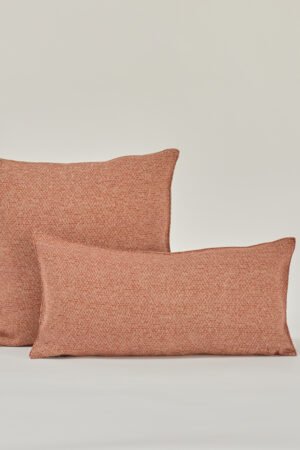 Cojín de lino Vasili - Borgoña