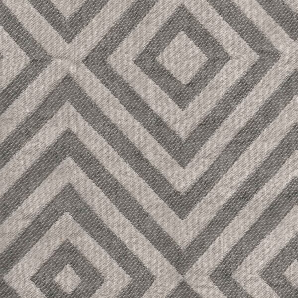 diamond-01 Cojín de lino Egon - Plomo