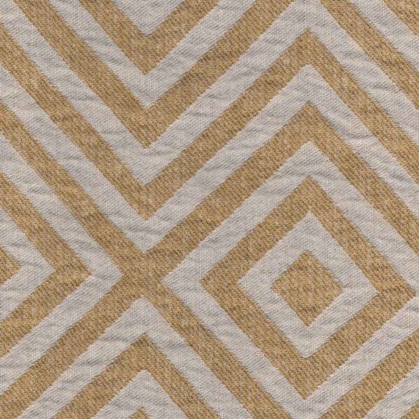 Cojín de lino Egon - Ocre