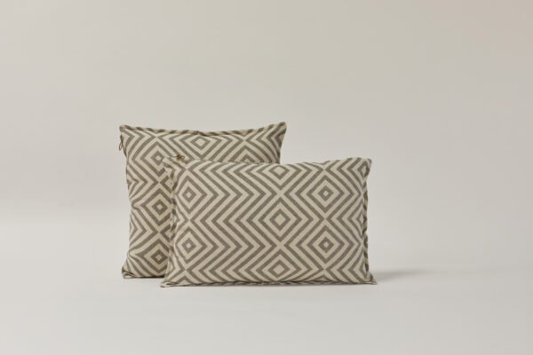 egon plomo Cojín de lino Egon - Plomo