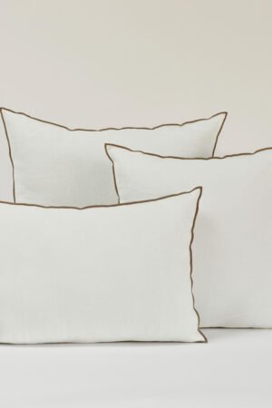 Cojín de lino Joan - Blanco