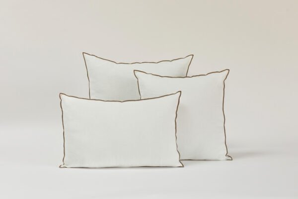 Cojín de lino Joan - Blanco