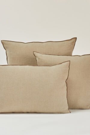 Cojín de lino Joan - Gris