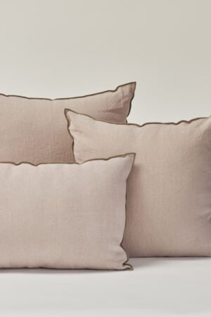 Cojín de lino Joan - Rosa Palo