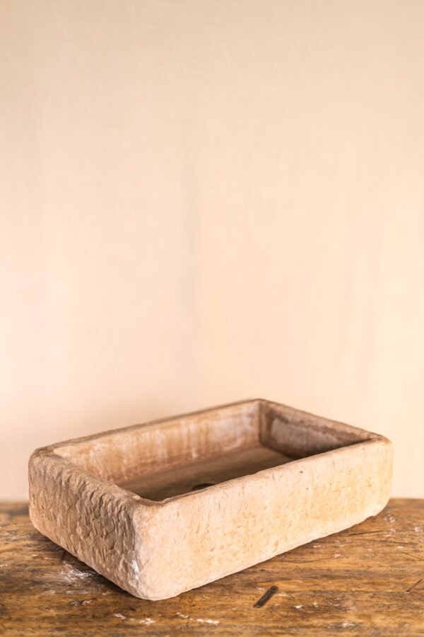 Lavabo de piedra natural