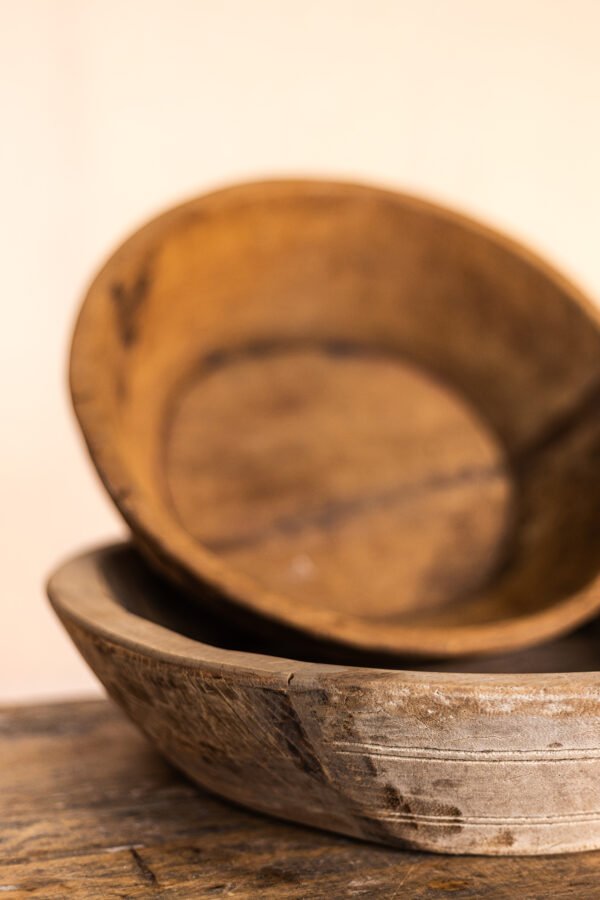 Bandeja antigua de teca  no. 1