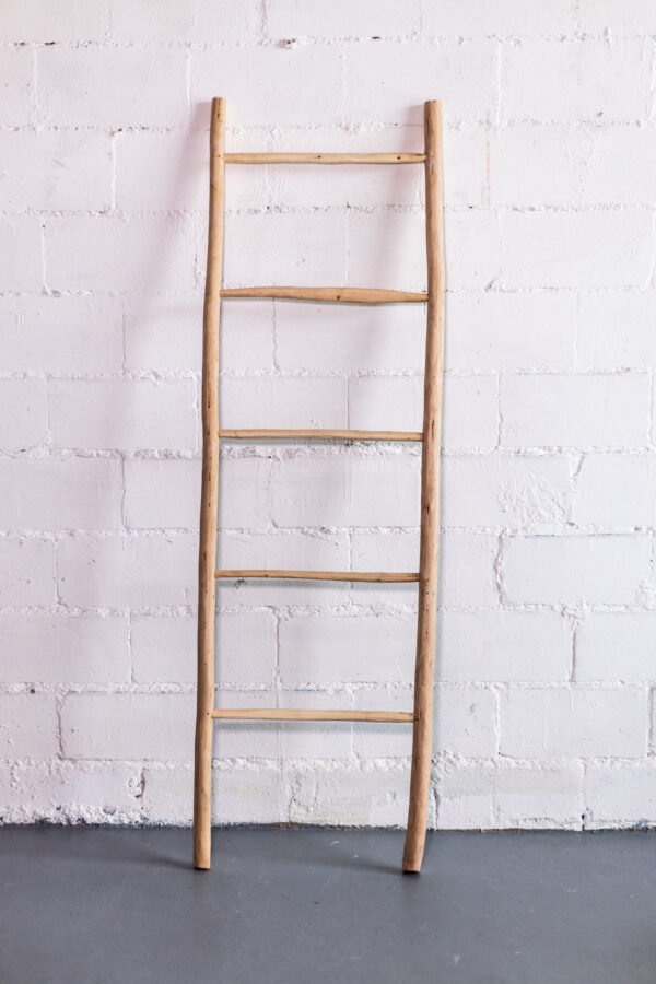 72 La Foret-1593 Escalera de palo natural