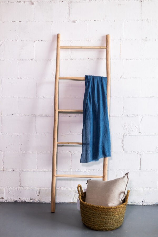 72 La Foret-1595 Escalera de palo natural